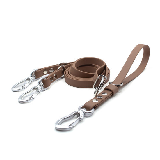Multifunctional leash + traffic leash for 2 dogs